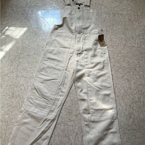 Women’s Vans Overalls Cream Colored